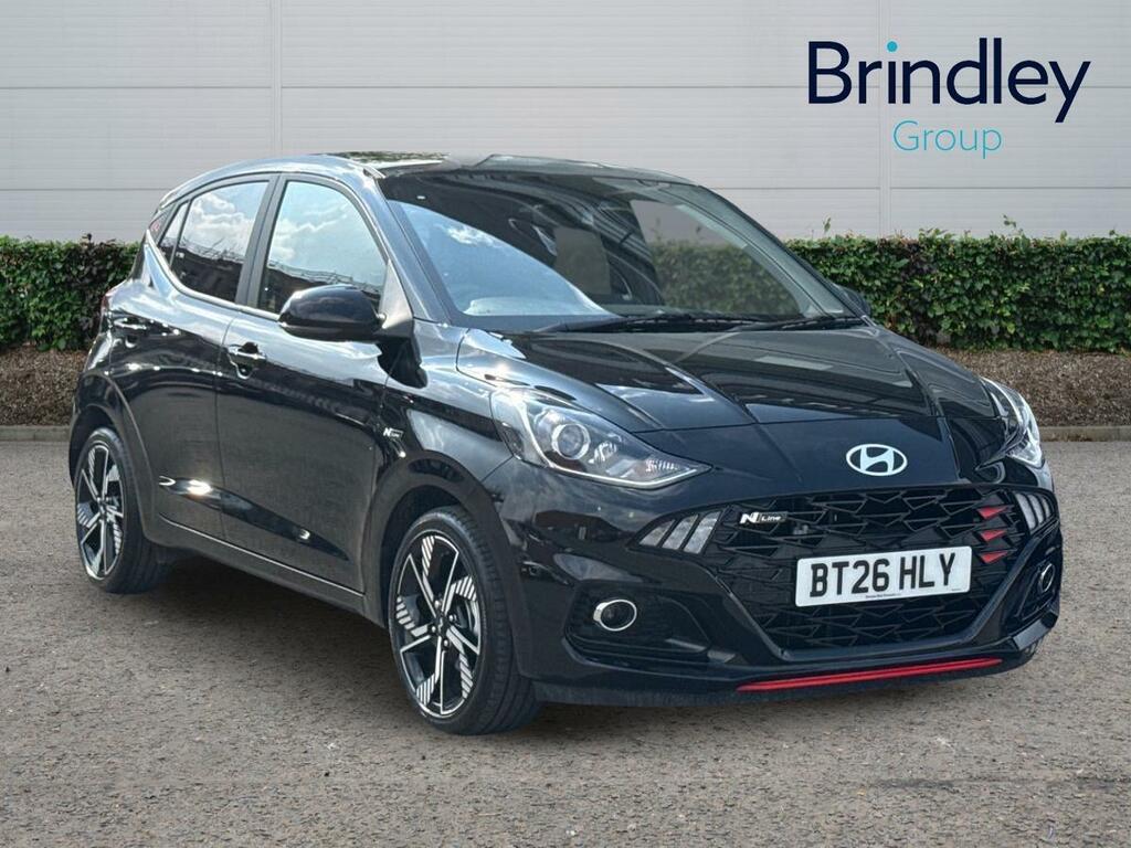 Hyundai I10 1.0 T-gdi N Line Hatchback Euro Black