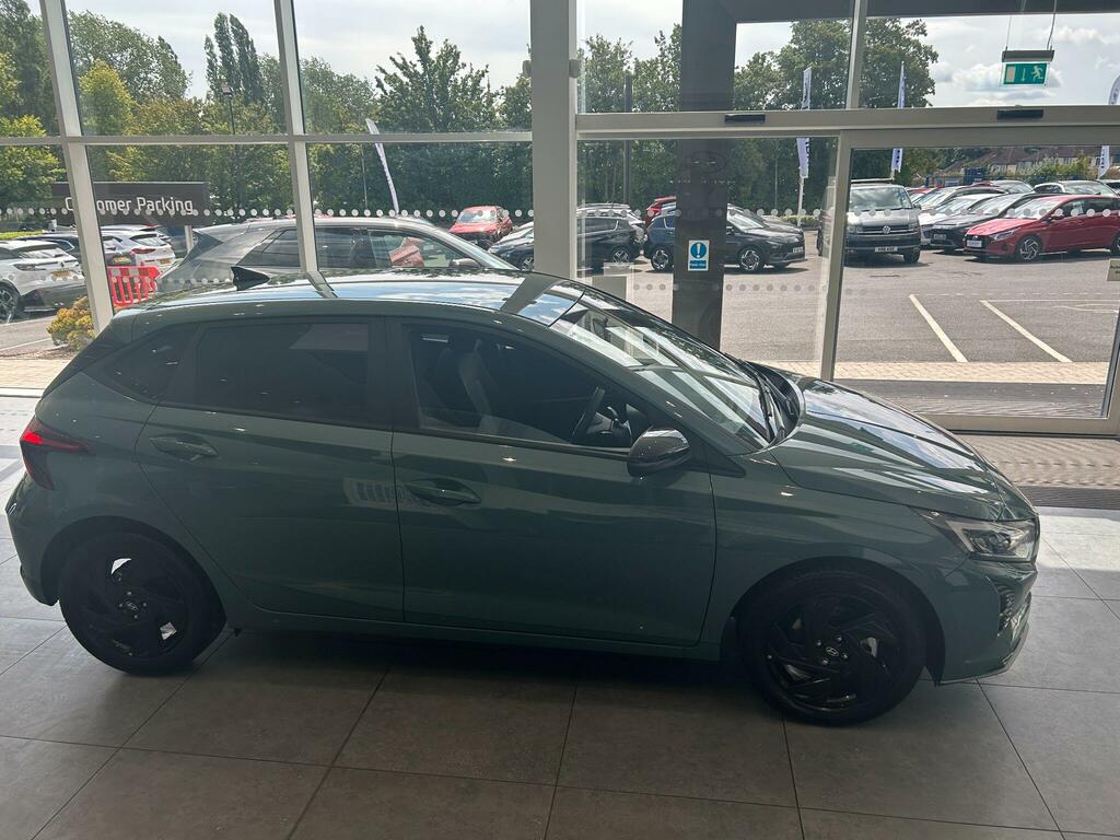Hyundai I20 1.0 T-gdi Black Line Hatchback Dct Euro Green #2