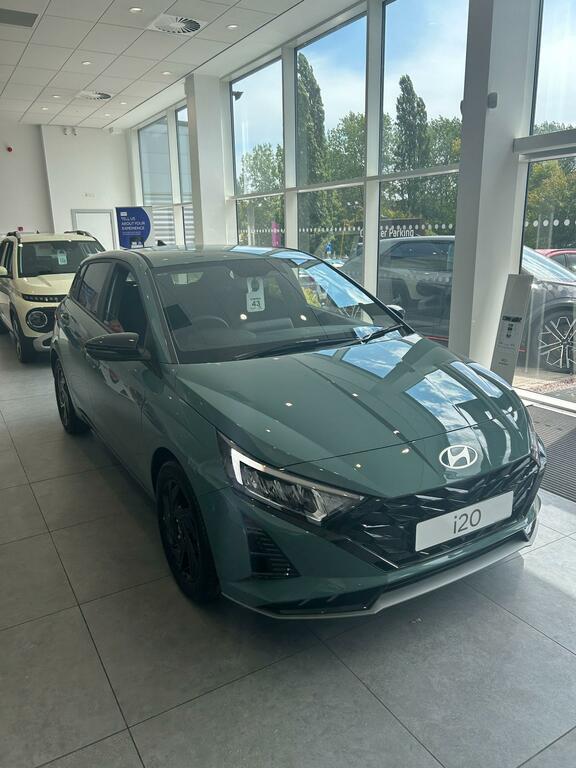 Hyundai I20 1.0 T-gdi Black Line Hatchback Dct Euro Green