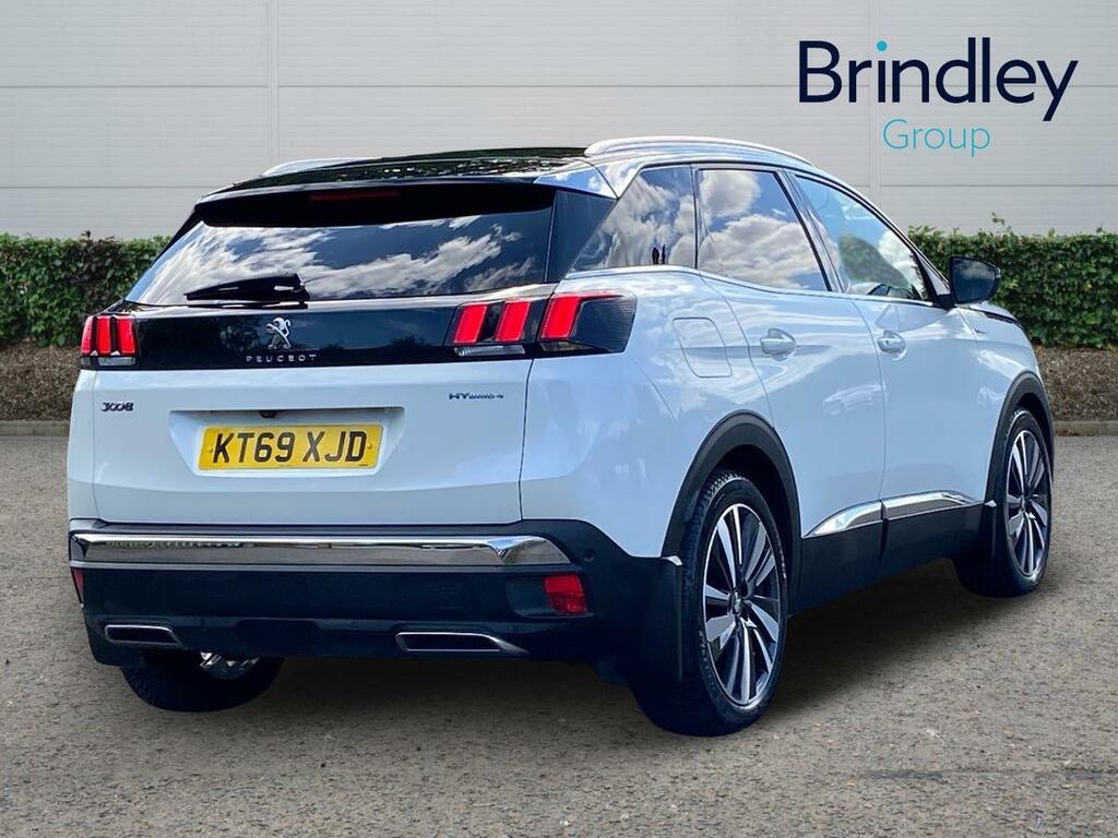 Peugeot 3008 1.6 13.2Kwh Gt Suv Plug-in Hybrid E-eat White #4