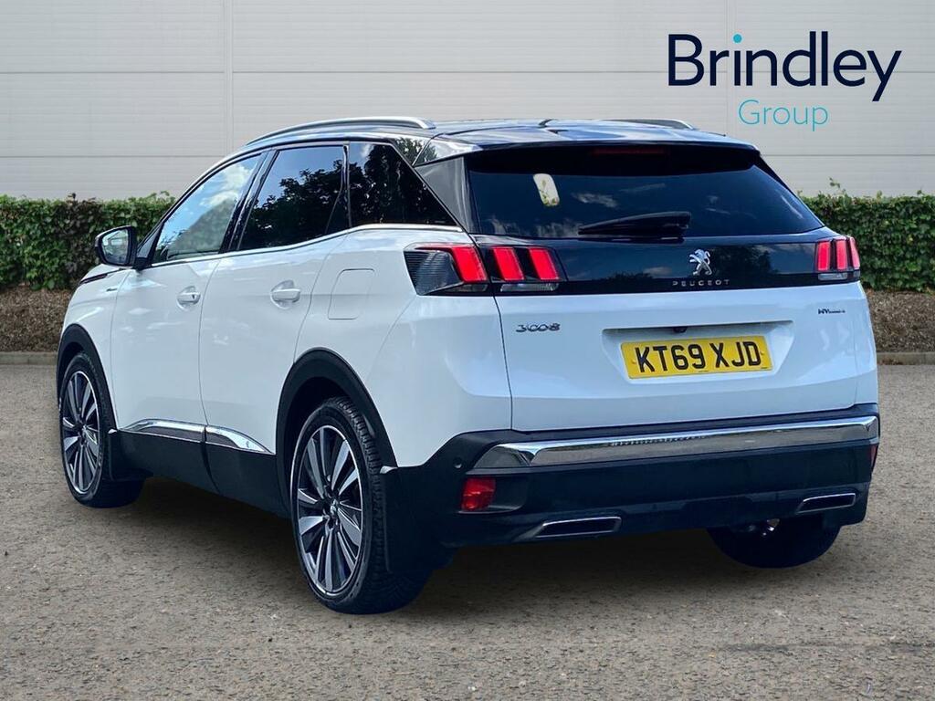 Peugeot 3008 1.6 13.2Kwh Gt Suv Plug-in Hybrid E-eat White #3