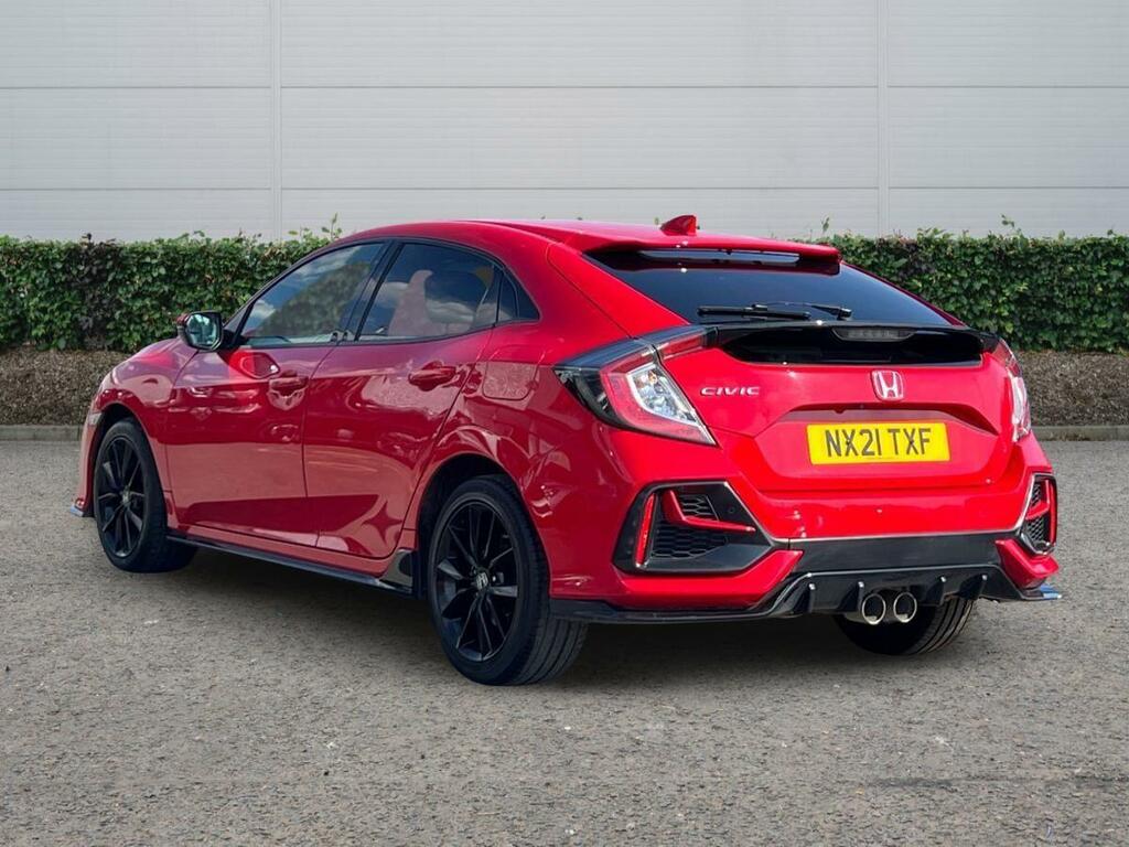 Honda Civic 1.5 Vtec Turbo Sport Hatchback E Red #4
