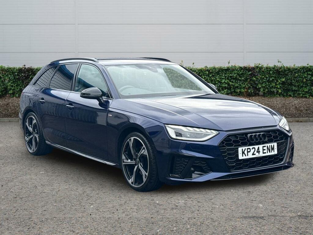 Audi A4 Avant 2.0 Tfsi 35 Black Edition Estate S Tron Blue