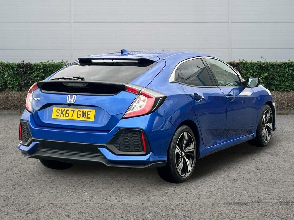 Honda Civic 1.0 Vtec Turbo 129 Sr Cvt Blue #11