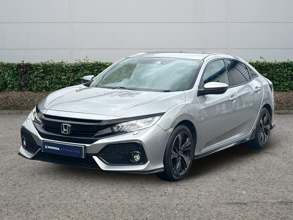 Honda Civic 1.5 Vtec Turbo Gpf Sport Hatchback Manu Silver #3