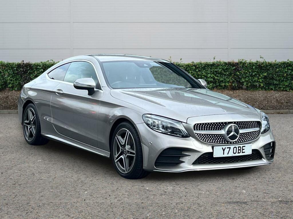 Mercedes-Benz C Class 1.5 C200h Mhev Amg Line Edition Premium Coupe Silver