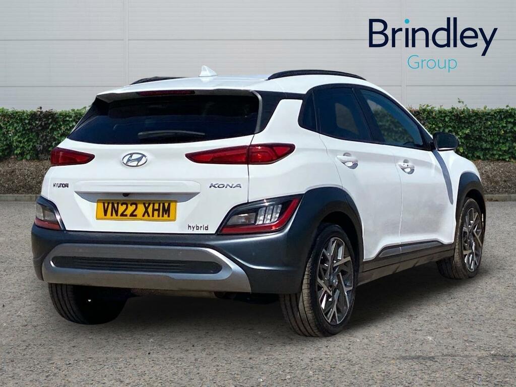 Hyundai Kona 1.6 H-gdi Premium Suv Hybrid Dct Euro 6 White #4