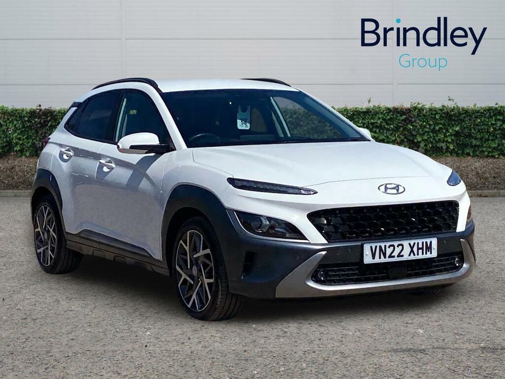 Hyundai Kona 1.6 H-gdi Premium Suv Hybrid Dct Euro 6 White