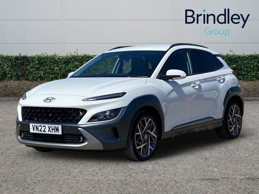 Hyundai Kona 1.6 H-gdi Premium Suv Hybrid Dct Euro 6 White #2