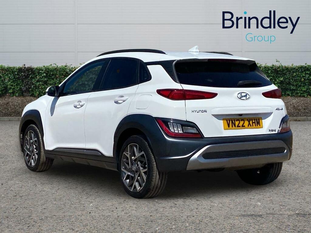 Hyundai Kona 1.6 H-gdi Premium Suv Hybrid Dct Euro 6 White #3