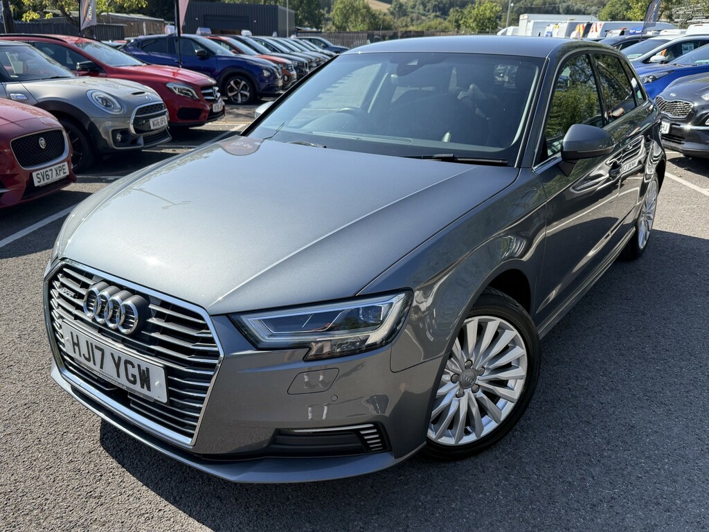 Audi A3 1.4 Tfsi E-tron Ulez Hybrid HJ17YGW Grey #4