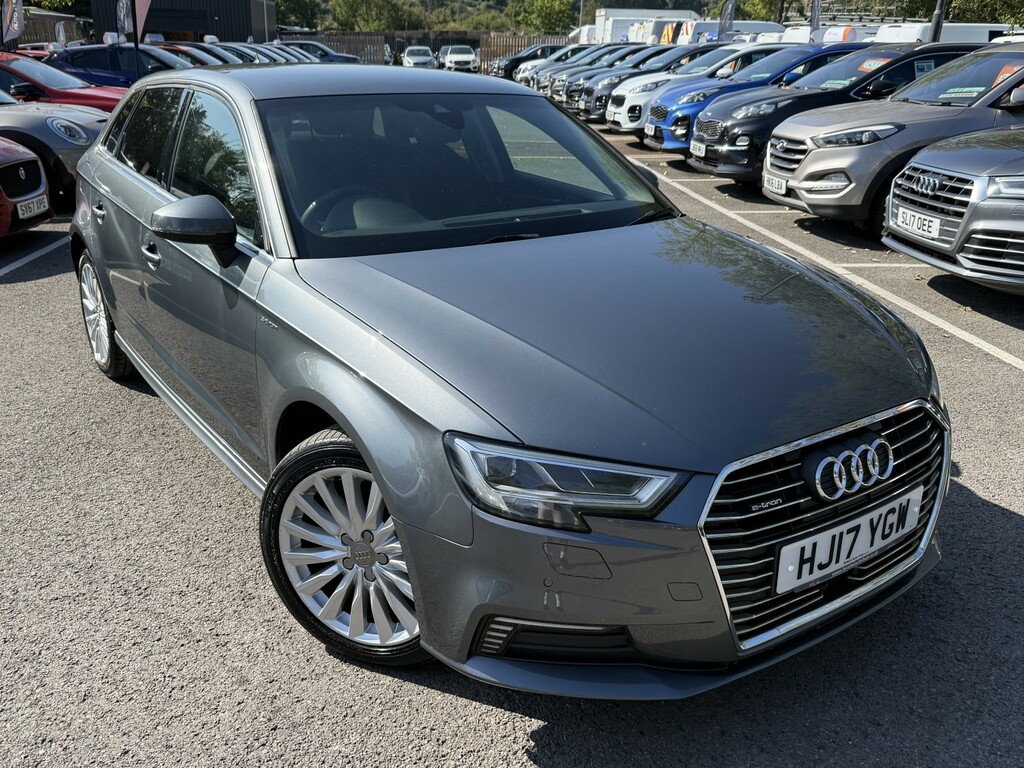 Audi A3 1.4 Tfsi E-tron Ulez Hybrid HJ17YGW Grey #3