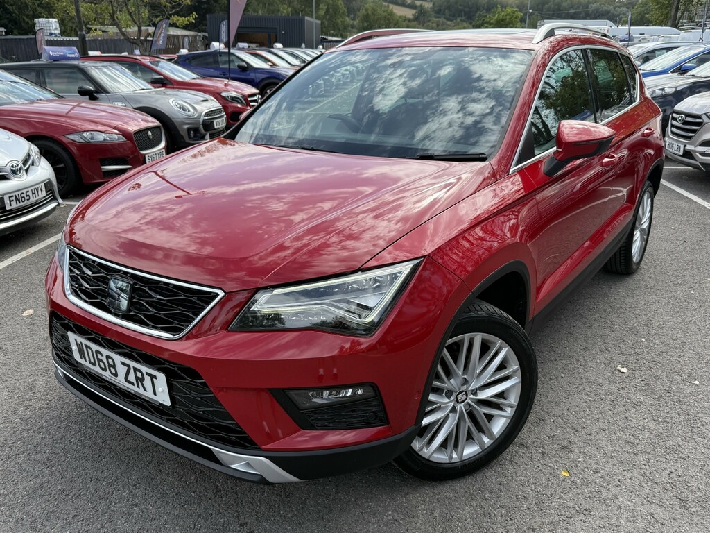 Seat Ateca 1.6 Tdi Xcellence Ulez WD68ZRT Red #4