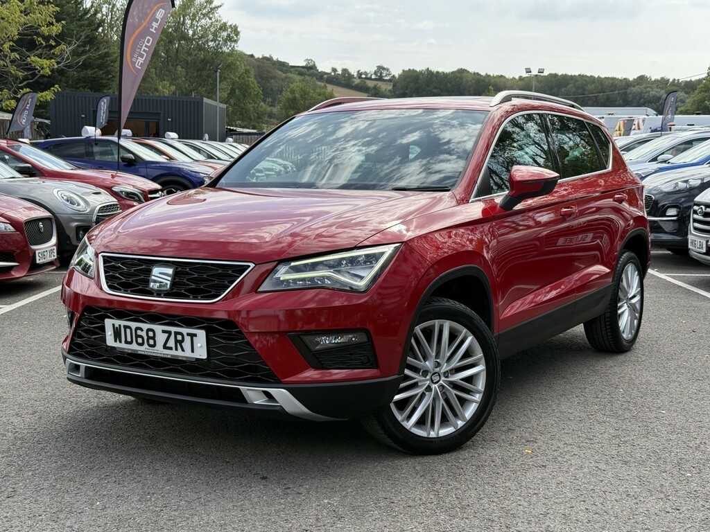 Seat Ateca 1.6 Tdi Xcellence Ulez WD68ZRT Red #2