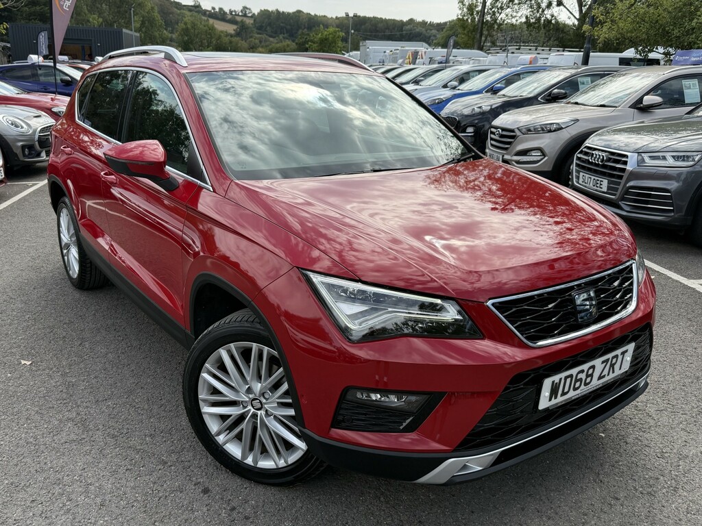 Seat Ateca 1.6 Tdi Xcellence Ulez WD68ZRT Red #3