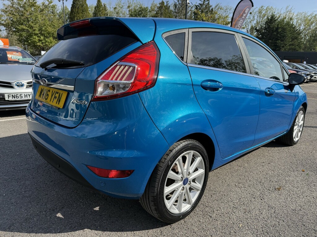 Ford Fiesta 1.0 T Ecoboost Titanium Ulez WV16YFN Blue #5