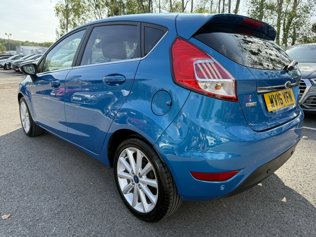 Ford Fiesta 1.0 T Ecoboost Titanium Ulez WV16YFN Blue #6