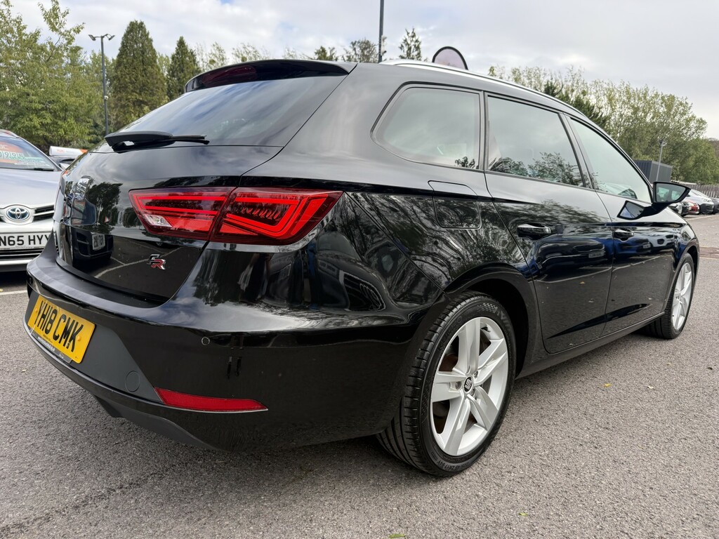 Seat Leon 1.4 Ecotsi Fr Technology Ulez 5 D YH18CMK Black #5