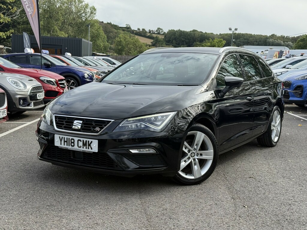 Seat Leon 1.4 Ecotsi Fr Technology Ulez 5 D YH18CMK Black #2