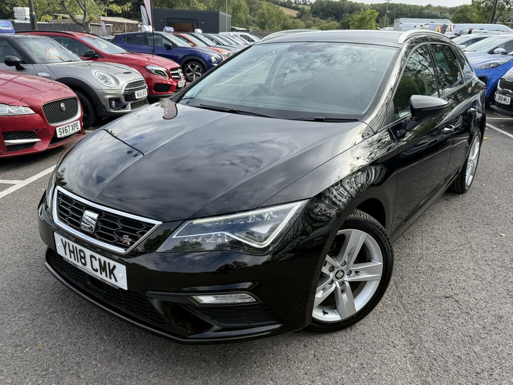 Seat Leon 1.4 Ecotsi Fr Technology Ulez 5 D YH18CMK Black #4