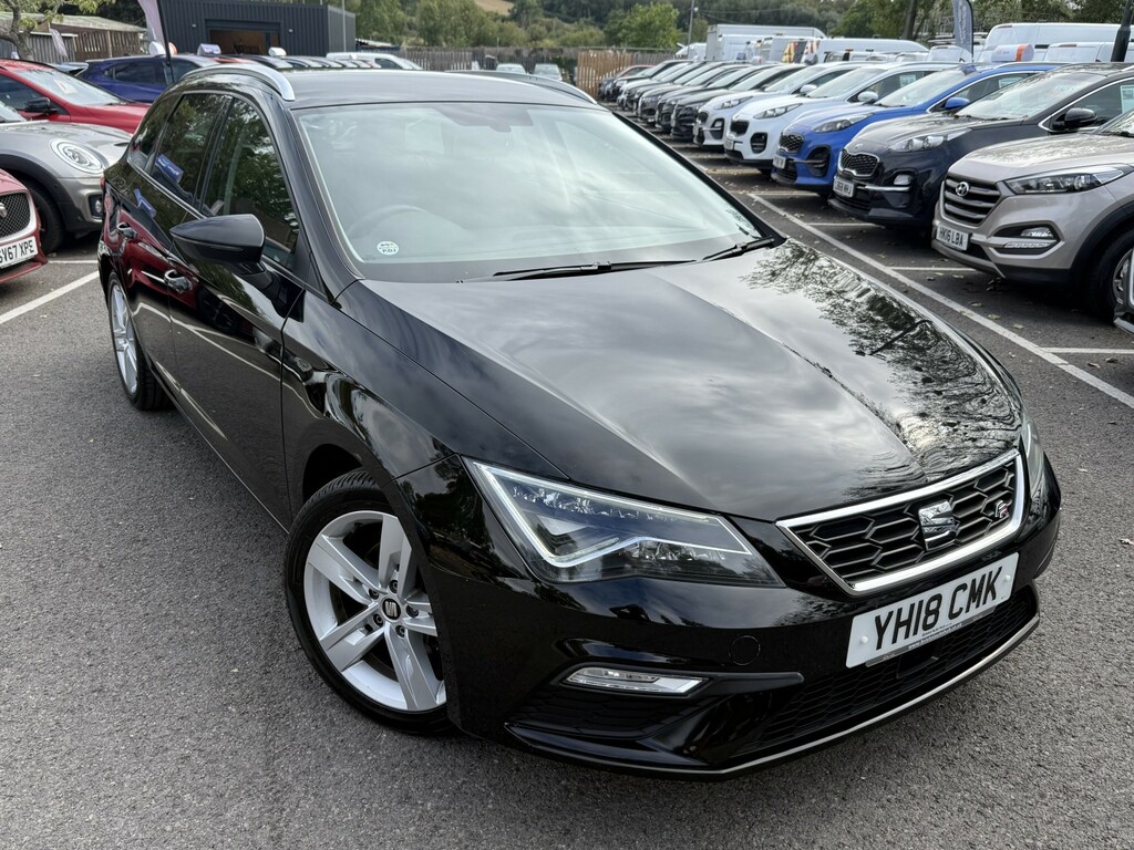 Seat Leon 1.4 Ecotsi Fr Technology Ulez 5 D YH18CMK Black #3