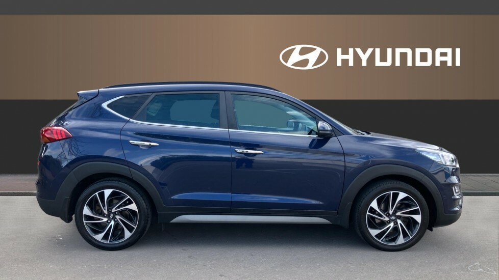 Hyundai Tucson Premium Se Blue #5