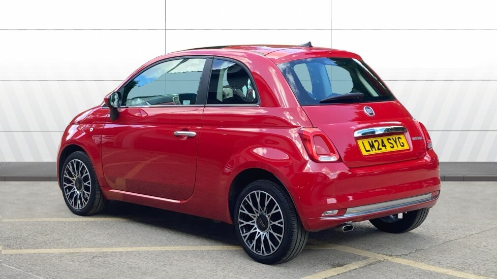 Fiat 500 Top Red #2