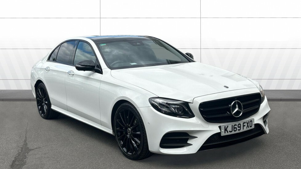 Mercedes-Benz E Class Amg Line Night Edition KJ69FXO White