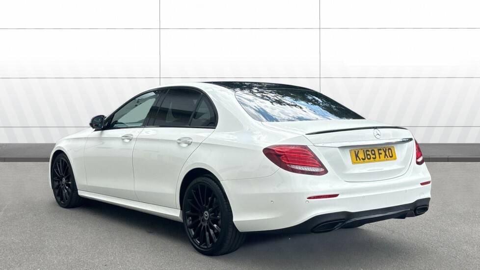 Mercedes-Benz E Class Amg Line Night Edition KJ69FXO White #2