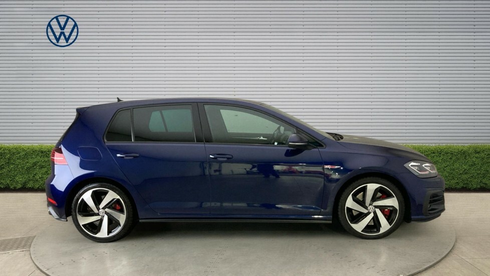 Volkswagen Golf Gti Performance DA69YZG Blue #4