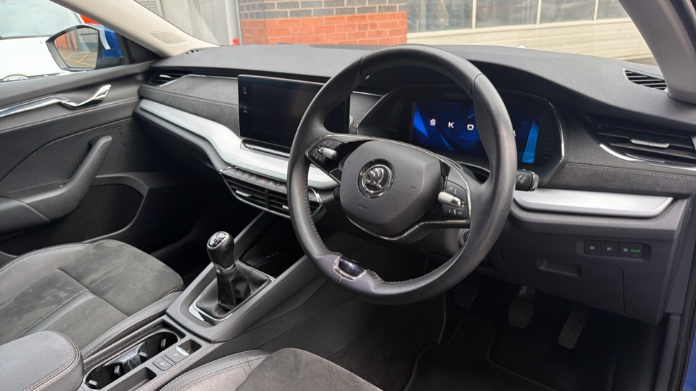 Skoda Octavia Se L Blue #6