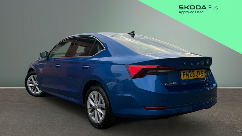 Skoda Octavia Se L Blue #3