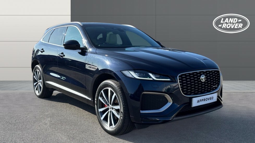 Jaguar F-Pace R-dynamic Se Black DP23MWY Blue