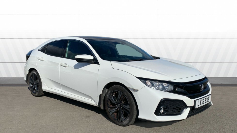 Honda Civic Ex White