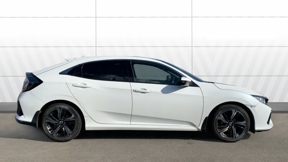 Honda Civic Ex LY18BXG White #5