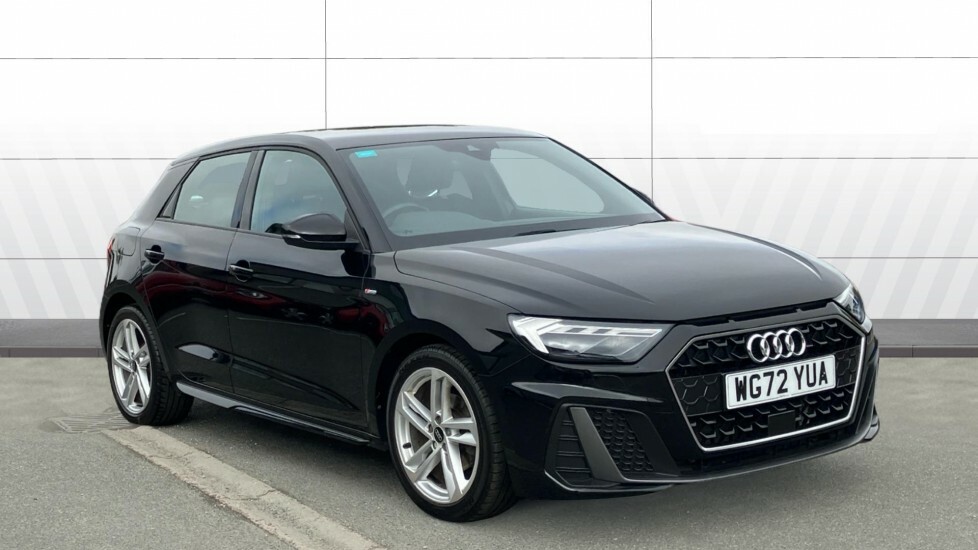 Audi A1 S Line WG72YUA Black