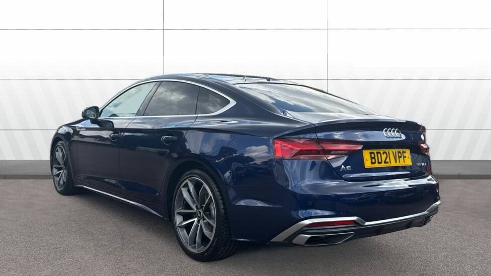 Audi A5 S Line BD21VPF Blue #2