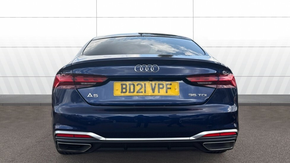 Audi A5 S Line BD21VPF Blue #6