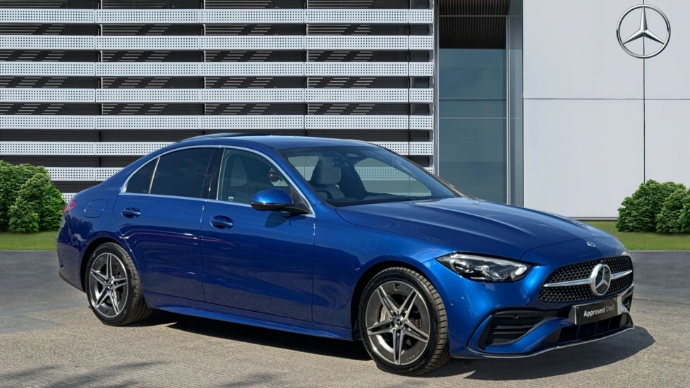 Mercedes-Benz C Class Amg Line Blue