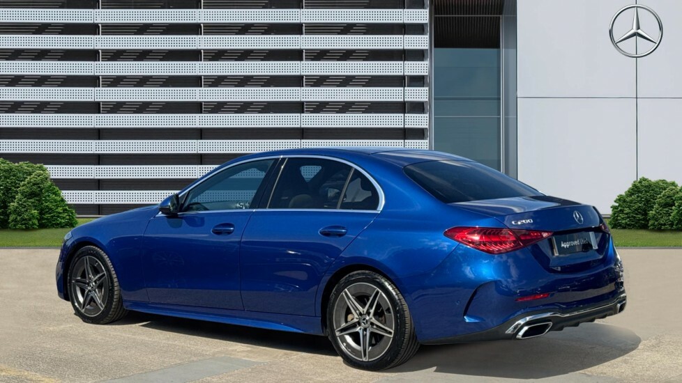 Mercedes-Benz C Class Amg Line KN25YUC Blue #2