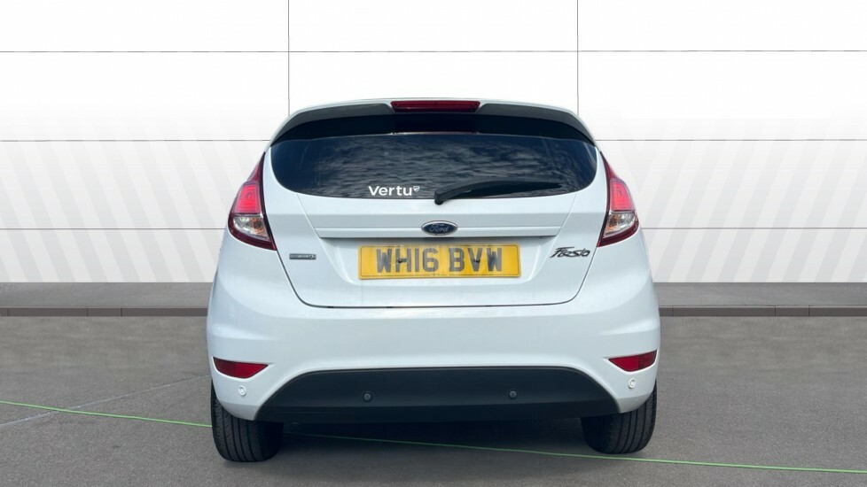 Ford Fiesta Zetec White WH16BVW White #6