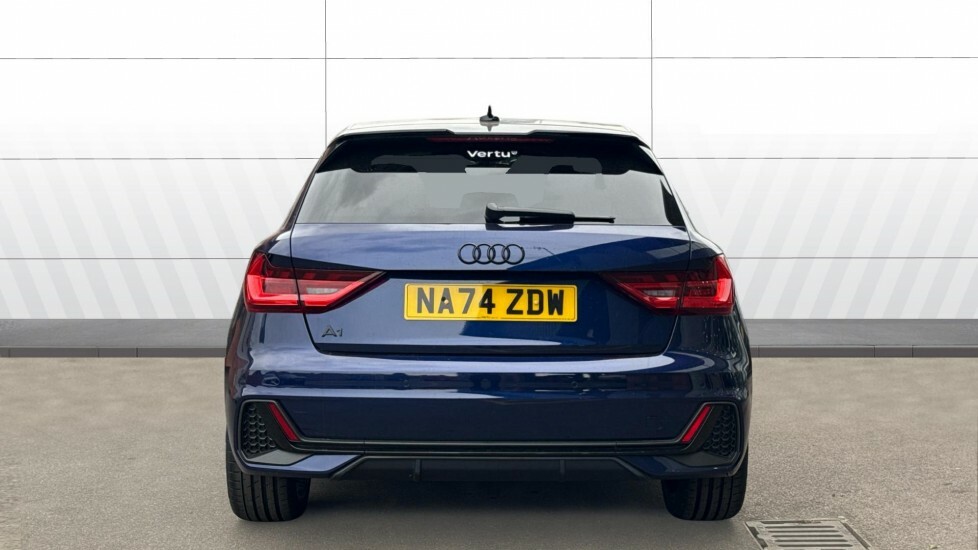 Audi A1 Black Edition NA74ZDW Blue #6