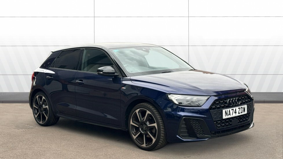 Audi A1 Black Edition NA74ZDW Blue