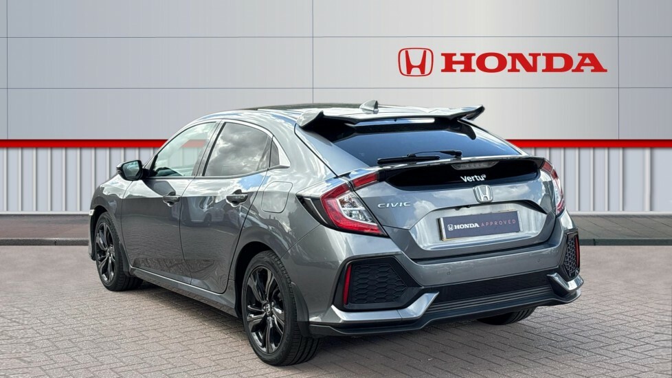 Honda Civic Ex Silver #3
