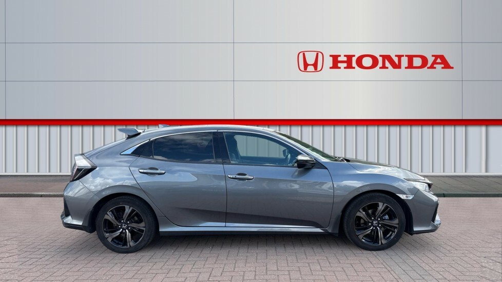 Honda Civic Ex Silver #5