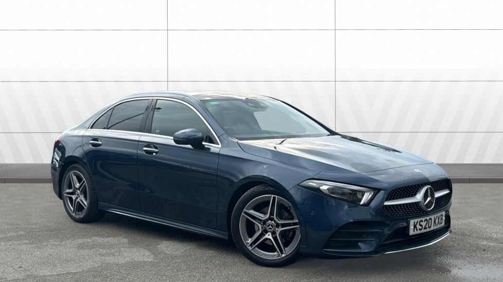 Mercedes-Benz A Class Amg Line Blue