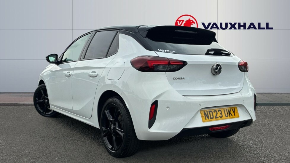 Vauxhall Corsa Gs ND23UKY White #2