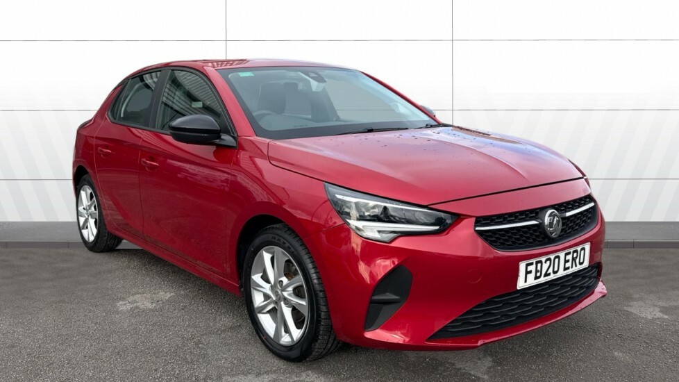 Vauxhall Corsa Se Nav Premium FD20ERO Red
