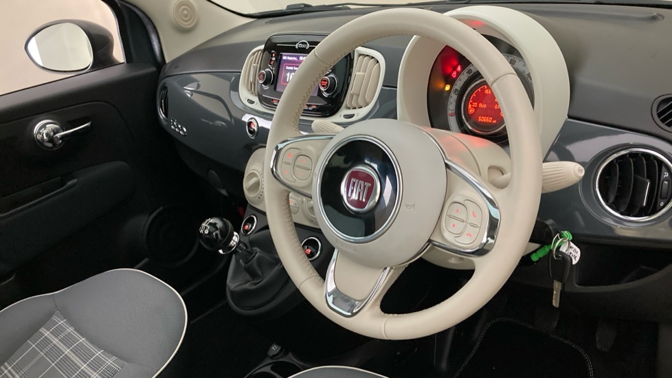 Fiat 500 Lounge WO18XPR Grey #6