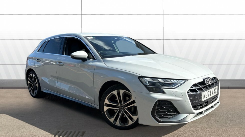 Audi A3 S Line NJ74AAX White
